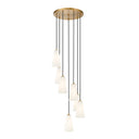 Z-Lite 11" High Farrell 7 Light Chandelier image 2