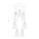 Z-Lite 11" High Farrell 7 Light Chandelier image 21