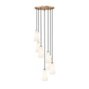 Z-Lite 11" High Farrell 7 Light Chandelier image 5