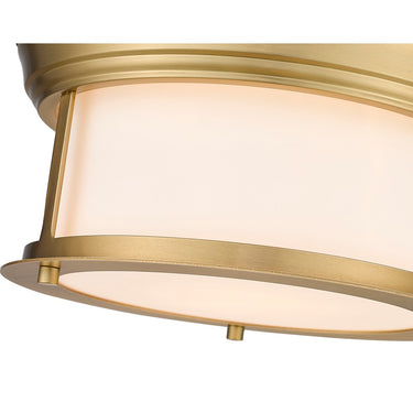 Z-Lite 11" Sonna 2 Light Flush Mount image 3