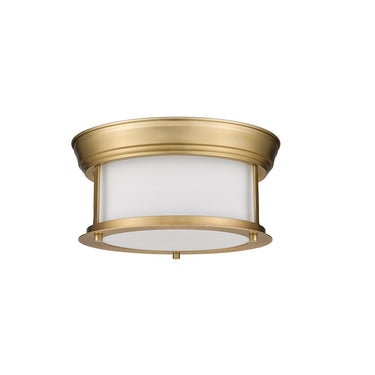 Z-Lite 11" Sonna 2 Light Flush Mount image 4