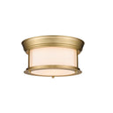 Z-Lite 11" Sonna 2 Light Flush Mount image