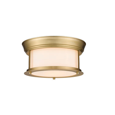 Z-Lite 11" Sonna 2 Light Flush Mount image