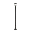 Z-Lite 111.5" High Jordan 1 Light Outdoor Post Mounted Fixture image 1