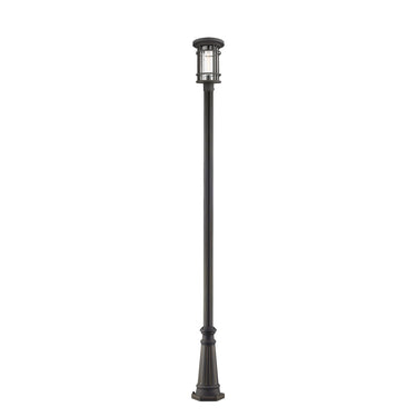 Z-Lite 111.5" High Jordan 1 Light Outdoor Post Mounted Fixture image 1