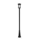 Z-Lite 111.5" High Jordan 1 Light Outdoor Post Mounted Fixture image