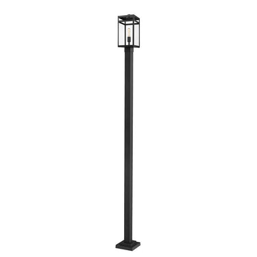Z-Lite 111.5" High Nuri 1 Light Outdoor Post Mounted Fixture image 2