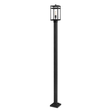 Z-Lite 111.5" High Nuri 1 Light Outdoor Post Mounted Fixture image