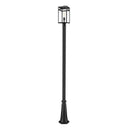 Z-Lite 111.75" High Nuri 1 Light Outdoor Post Mounted Fixture image 2