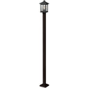 Z-Lite 112" High Portland 1 Light Outdoor Post Mounted Fixture image
