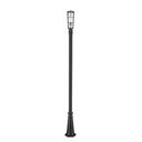 Z-Lite 113.25" High Helix 1 Light Outdoor Post Mounted Fixture image 1