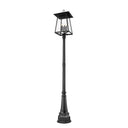 Z-Lite 113.5" High Rainer 6 Light Outdoor Post Mounted Fixture image 1