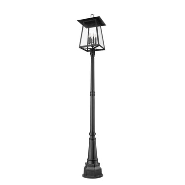Z-Lite 113.5" High Rainer 6 Light Outdoor Post Mounted Fixture image 4
