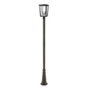 Z-Lite 113.5" High Seoul 2 Light Outdoor Post Mounted Fixture image 1