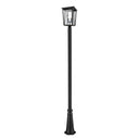 Z-Lite 113.5" High Seoul 2 Light Outdoor Post Mounted Fixture image