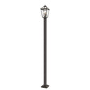 Z-Lite 113.5" High Talbot 3 Light Outdoor Post Mounted Fixture image 1