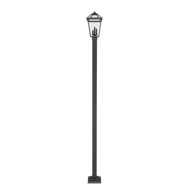 Z-Lite 113.5" High Talbot 3 Light Outdoor Post Mounted Fixture image 2