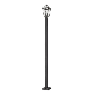 Z-Lite 113.5" High Talbot 3 Light Outdoor Post Mounted Fixture image 4