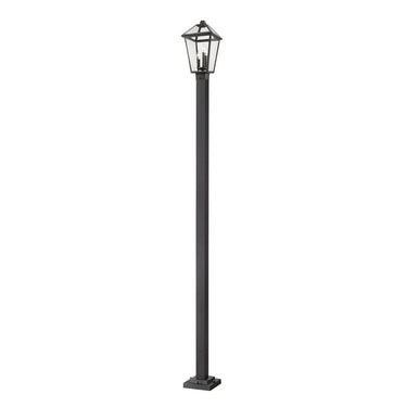 Z-Lite 113.5" High Talbot 3 Light Outdoor Post Mounted Fixture image