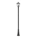 Z-Lite 113.75" High Talbot 3 Light Outdoor Post Mounted Fixture image 2