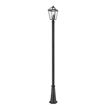Z-Lite 113.75" High Talbot 3 Light Outdoor Post Mounted Fixture image 2