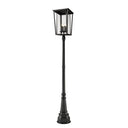 Z-Lite 113" High Seoul 4 Light Outdoor Post Mounted Fixture image