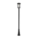 Z-Lite 114" High Jordan 1 Light Outdoor Post Mounted Fixture image