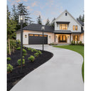 Z-Lite 115.25" High Hartwell 4 Light Outdoor Post Mounted Fixture image 5