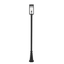 Z-Lite 115.5" High Nuri 1 Light Outdoor Post Mounted Fixture image 1