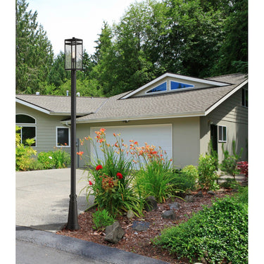 Z-Lite 115.5" High Nuri 1 Light Outdoor Post Mounted Fixture image 6