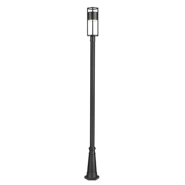 Z-Lite 115.75" High Luca 1 Light Outdoor Post Mounted Fixture image 1