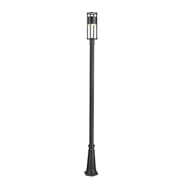 Z-Lite 115.75" High Luca 1 Light Outdoor Post Mounted Fixture image