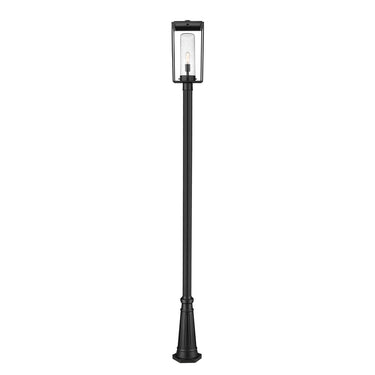 Z-Lite 116.5" High Sheridan 1 Light Outdoor Post Mounted Fixture image 1