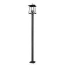Z-Lite 116.75" High Rainer 4 Light Outdoor Post Mounted Fixture image 1