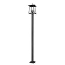 Z-Lite 116.75" High Rainer 4 Light Outdoor Post Mounted Fixture image 4