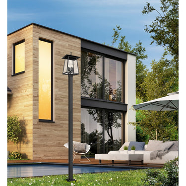 Z-Lite 116.75" High Rainer 4 Light Outdoor Post Mounted Fixture image 5