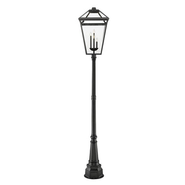Z-Lite 116.75" High Talbot 4 Light Outdoor Post Mounted Fixture image 2
