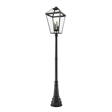 Z-Lite 116.75" High Talbot 4 Light Outdoor Post Mounted Fixture image 4