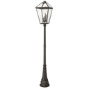 Z-Lite 116.75" High Talbot 4 Light Outdoor Post Mounted Fixture image 5
