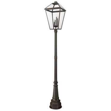 Z-Lite 116.75" High Talbot 4 Light Outdoor Post Mounted Fixture image 9