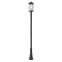 Z-Lite 117.25" High Portland 1 Light Outdoor Post Mounted Fixture image 1