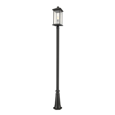 Z-Lite 117.25" High Portland 1 Light Outdoor Post Mounted Fixture image