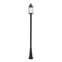 Z-Lite 118.75" High Roundhouse 1 Light Outdoor Post Mounted Fixture image
