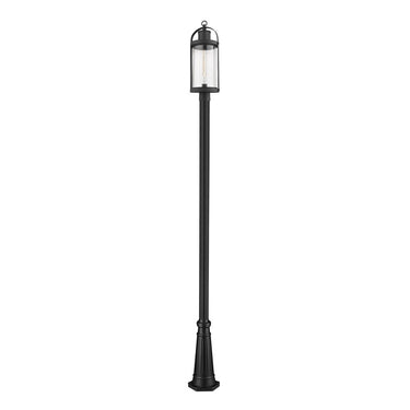 Z-Lite 118.75" High Roundhouse 1 Light Outdoor Post Mounted Fixture image