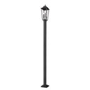Z-Lite 119.25" High Gannon 3 Light Outdoor Post Mounted Fixture image 1