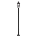 Z-Lite 119.25" High Gannon 3 Light Outdoor Post Mounted Fixture image 2