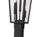 Z-Lite 119.25" High Gannon 3 Light Outdoor Post Mounted Fixture image 3