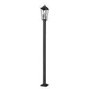 Z-Lite 119.25" High Gannon 3 Light Outdoor Post Mounted Fixture image 4