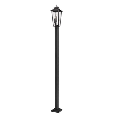 Z-Lite 119.25" High Gannon 3 Light Outdoor Post Mounted Fixture image