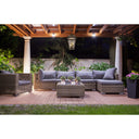 Z-Lite 12.25" Talbot 3 Light Outdoor Chain Mount Ceiling Fixture image 8